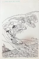 Namor and the Human Torch by Ron Wilson  Comic Art
