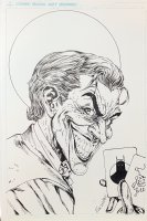 The Man Who Laughs Cover Recreation by Ron Wilson Comic Art